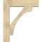 Ekena Millwork Legacy Block Rough Sawn Bracket w/ Offset Brace, Douglas Fir, 8"W x 34"D x 40"H BKT0806X34X40LEC05RDF - alternate 2